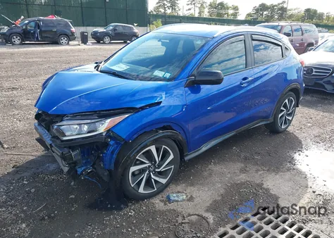 2019 Honda Hr-V Sport из США, поврежденный, VIN 3CZRU6H13KG718064